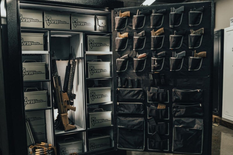 Empty Rifle Safe Inside What to Know About Gun Safe Accessories