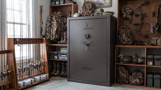 Collector Gray Marble hunting safe