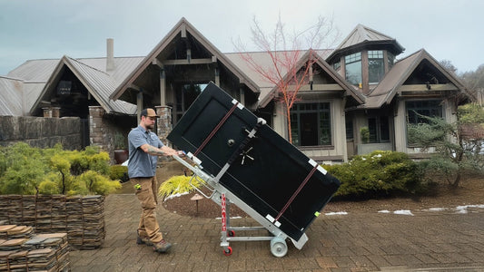 Vault Door Arriving at House