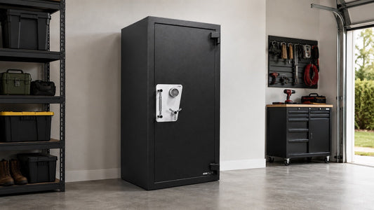 TL-15 Gun Safe AMSEC CEV in a Garage