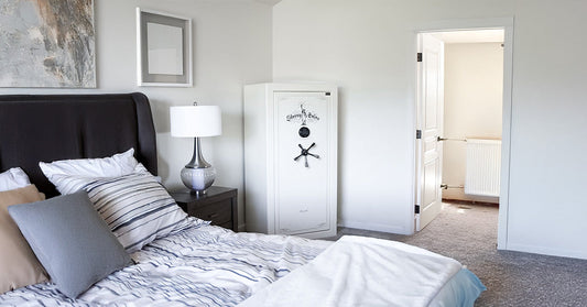 Safe Installed in Bedroom