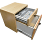 American Security® Two Drawer Storage Cabinet