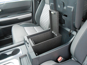 Toyota Tundra Center Console Half Safe: 2014 - 2021