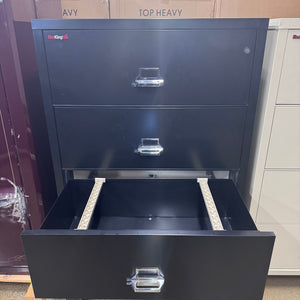 Pre-Owned Classic FireKing Filing Cabinet 38" Width UL -1Hr Fire