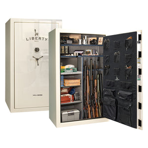 Liberty USA 50 Gun Safe White Gloss