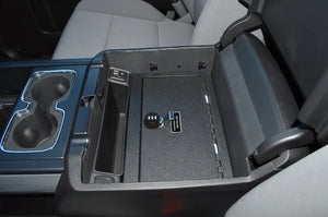 GMC Sierra 1500 Full Floor Center Console Truck Safe: 2014 - 2018