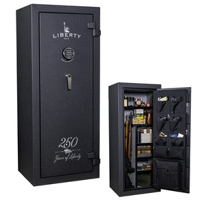 Liberty Safe® Centurion 18 — Forged Black (250th Anniversary Edition)
