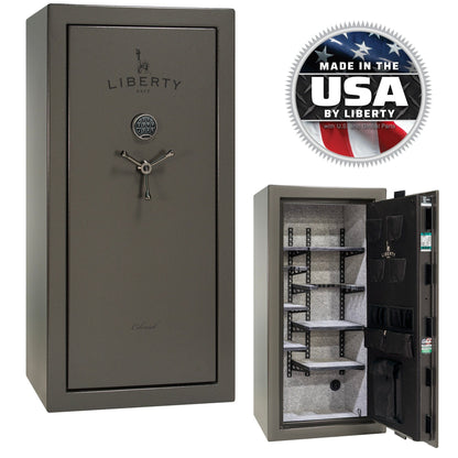 Liberty Safe® Colonial | 23 | Gray Marble | Pro Flex