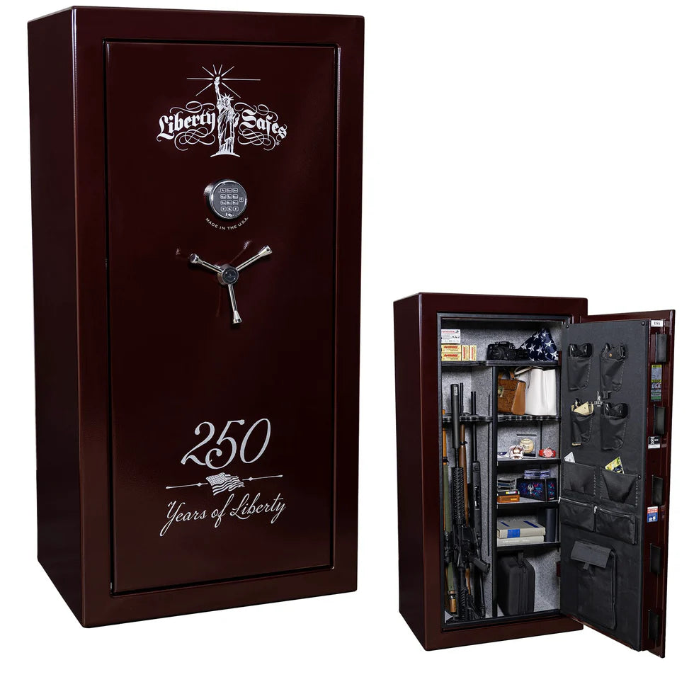 Liberty Safe® USA 30 — Burgundy Marble (250th Anniversary Edition)