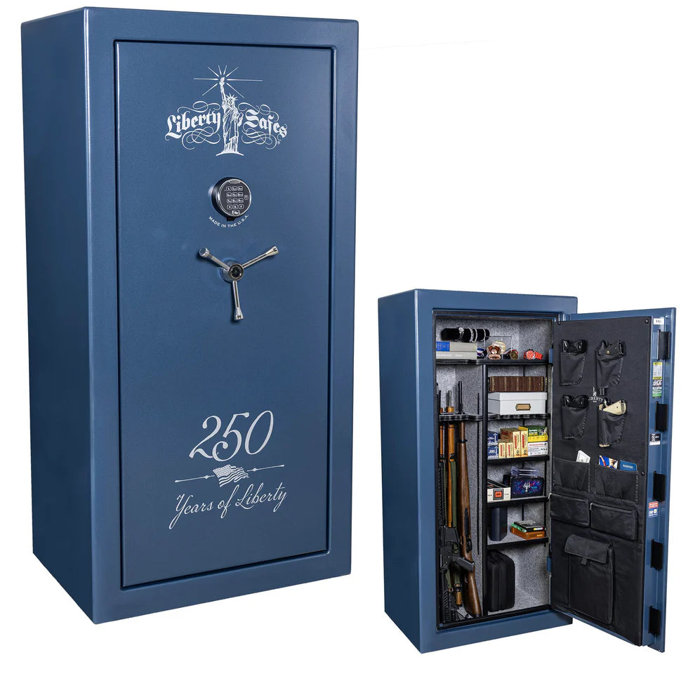 Liberty Safe® USA 30 — Textured Blue (250th Anniversary Edition)