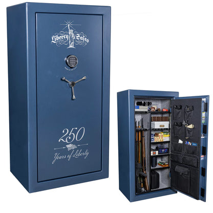Liberty Safe® USA 30 — Textured Blue (250th Anniversary Edition)
