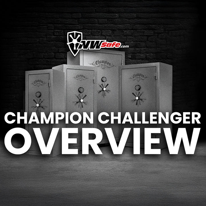 Champion Challenger GC-45 Safe | Extra-Large 60-Minute Fire Gun Safe