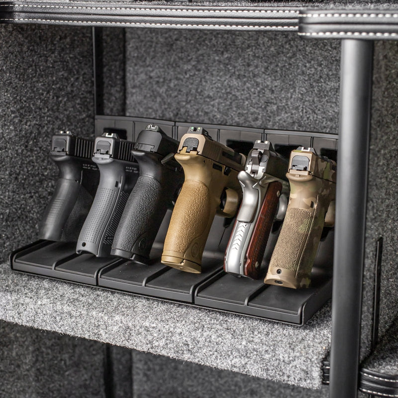 6 Pistol Display Rack - Northwest Safe