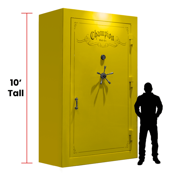 Big Yellow Safe — 120 Gun Champion Safe
