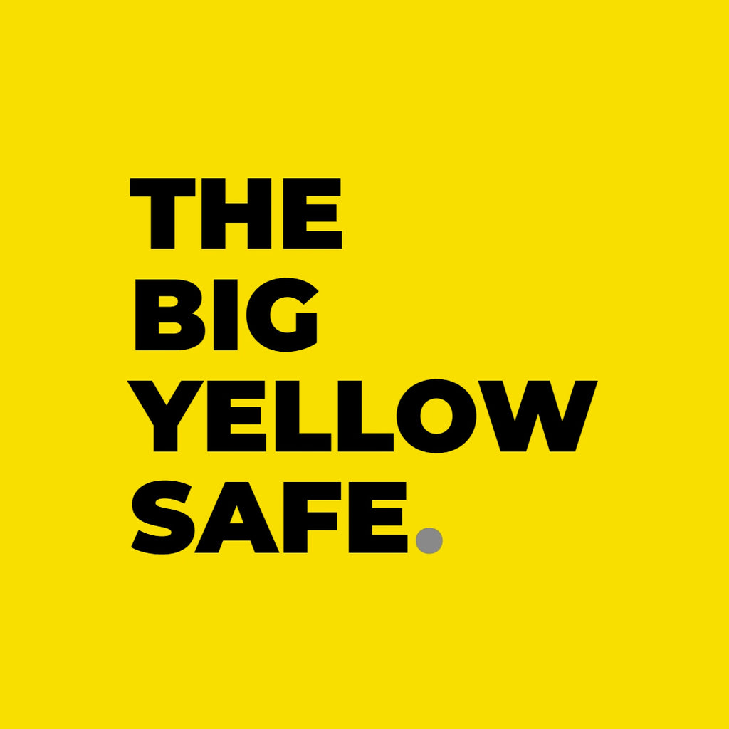 Yellow Save Big Yellow Safe — 120 Gun Champion Safe